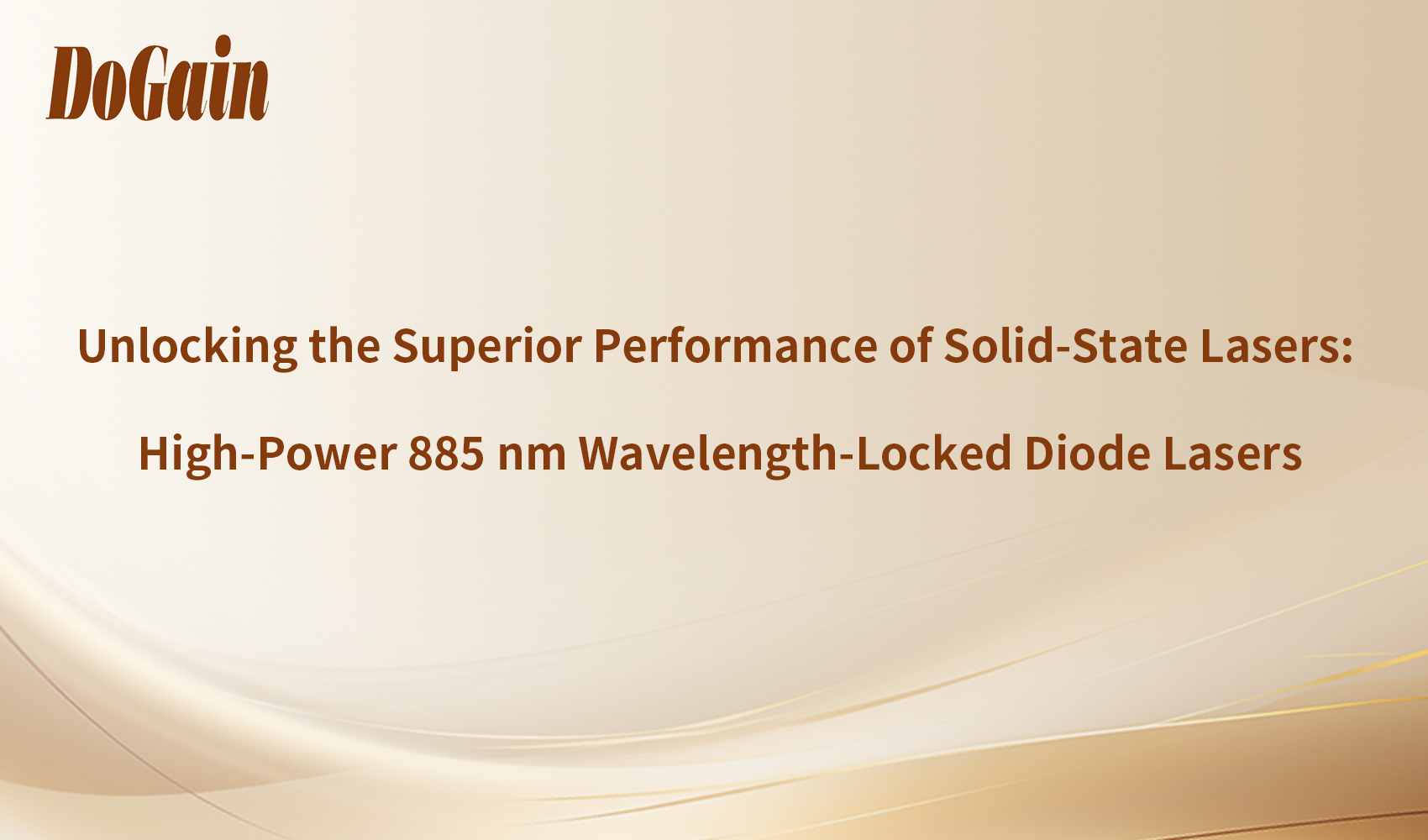 Unlocking the Superior Performance of Solid-State Lasers: High-Power 885 nm Wavelength-Locked Diode Lasers
